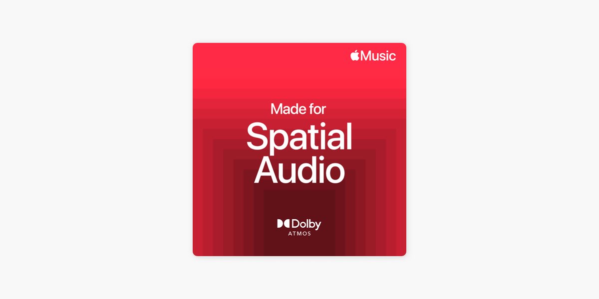 ‎Creada para audio espacial en Apple Music