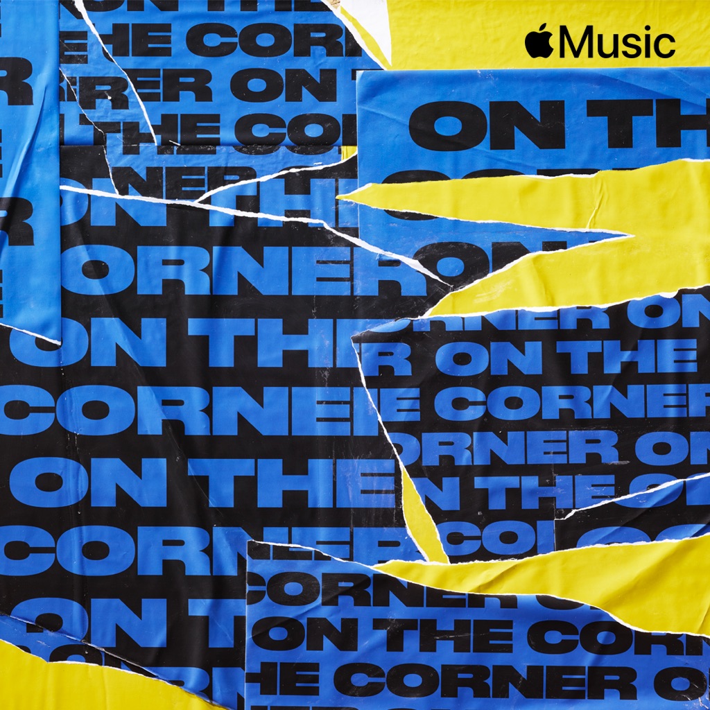 On the corner