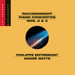Rachmaninoff: Piano Concertos Nos. 2 &amp; 3 - Philippe Entremont, André Watts &amp; New York Philharmonic Cover Art