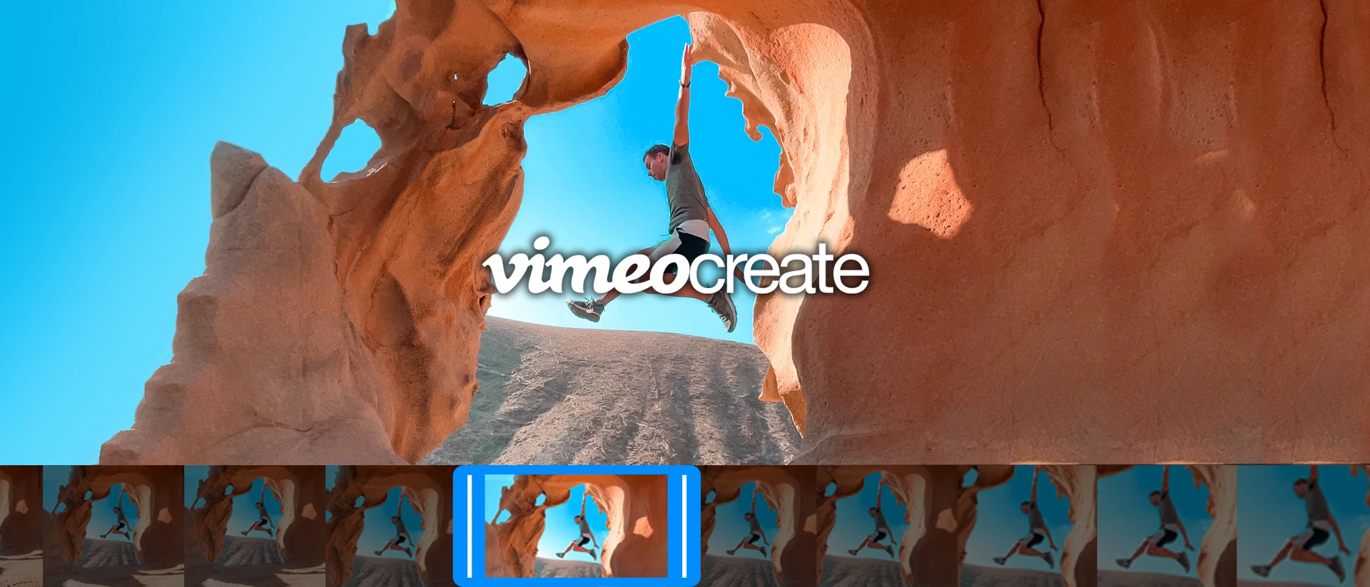 Vimeo Create product page header