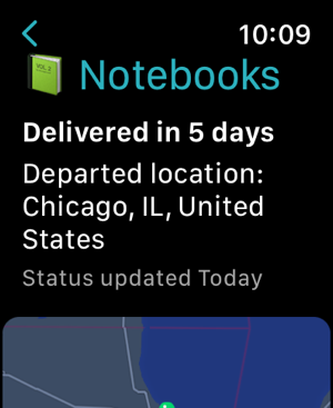 ‎Deliveries: a package tracker Screenshot