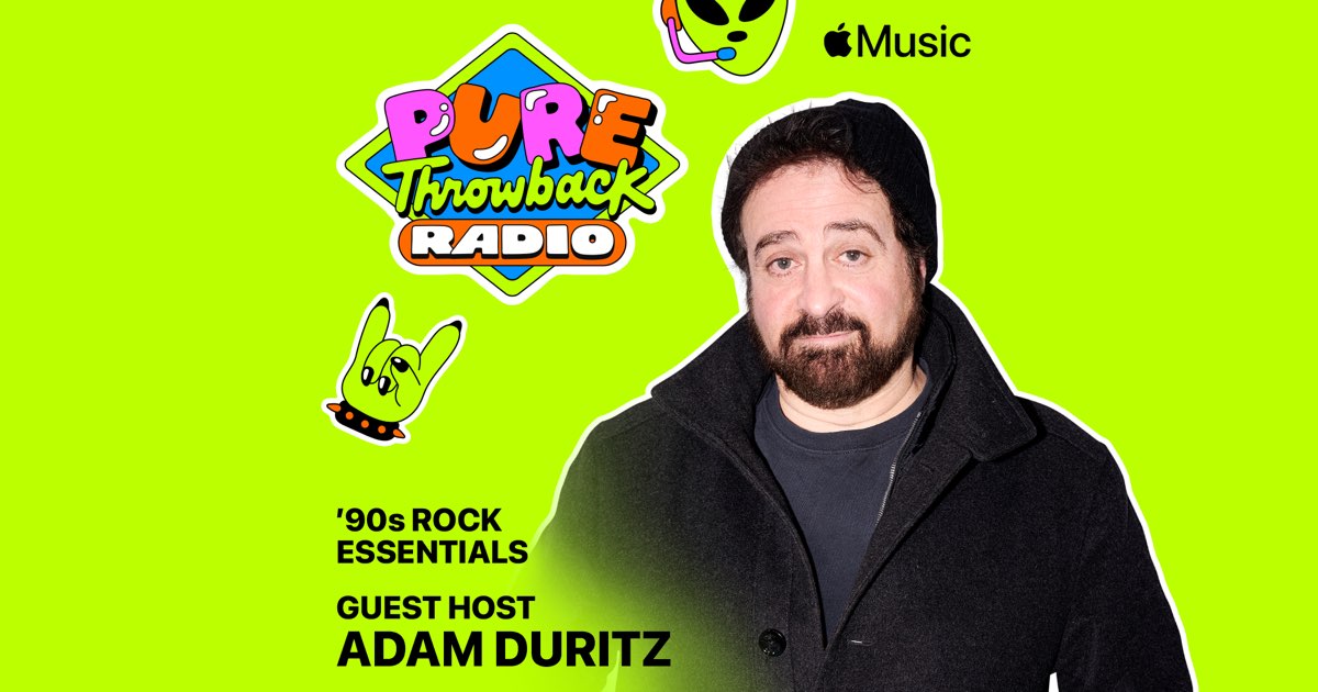 90s Rock Essentials with Adam Duritz Radio Station on Apple Music