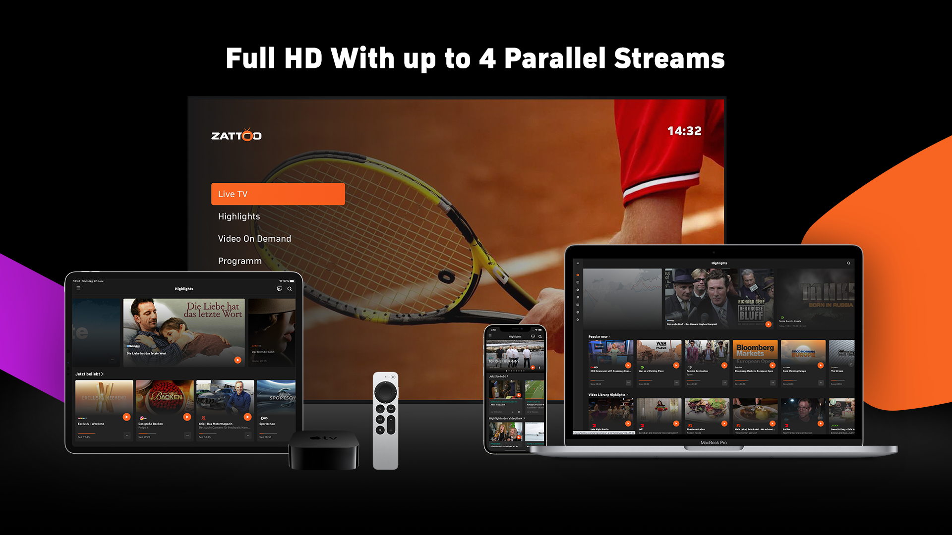 Zattoo | TV Streaming App