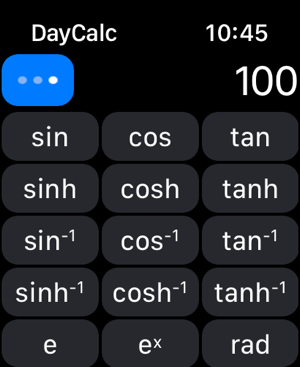 ‎DayCalc Pro - Captura de tela da calculadora de notas