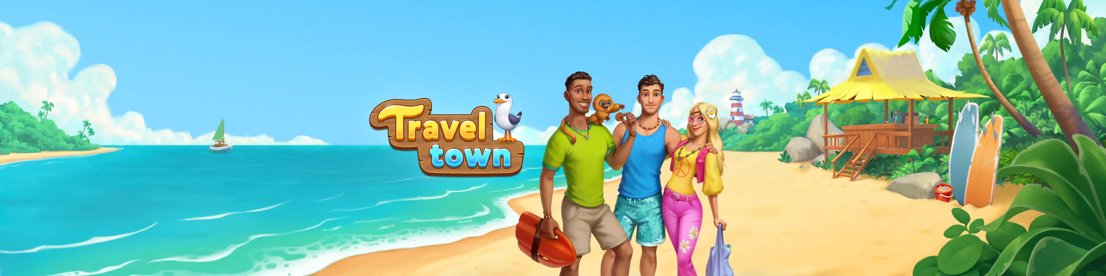 Travel Town - Merge Adventure, App Store banner