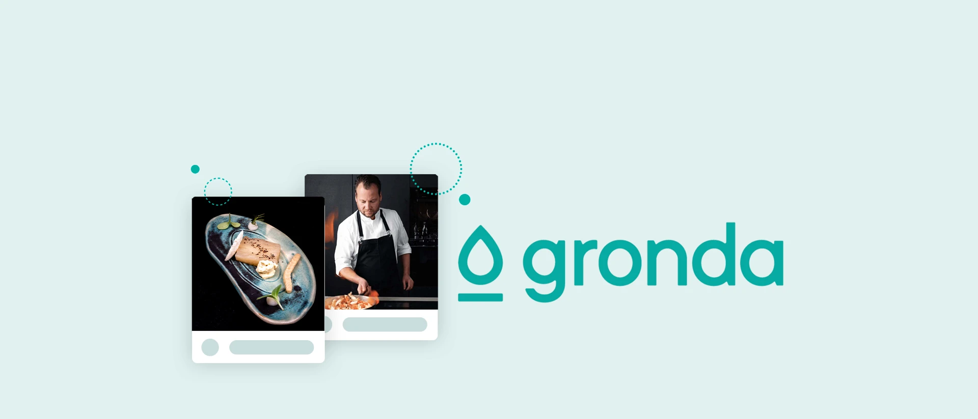 Gronda: Recipes for Chefs product page header