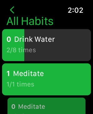 Streakly - Captura de pantalla de creación de hábitos