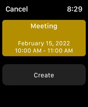 ‎Calendar 366: captura de pantalla de eventos y tareas