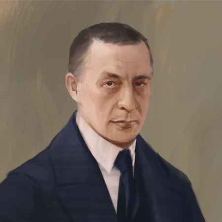Sergei Rachmaninoff artwork