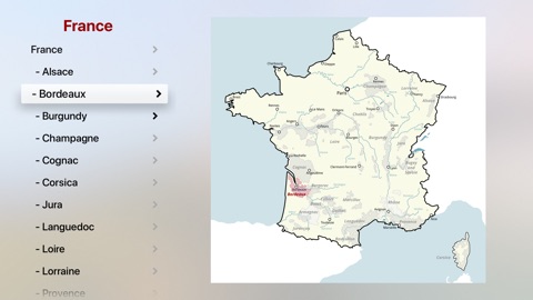 Screenshot #12 for Wine Maps
