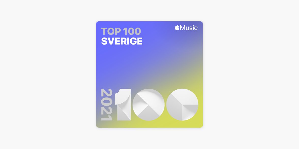 Top 100 Sverige: 2021 på Apple Music
