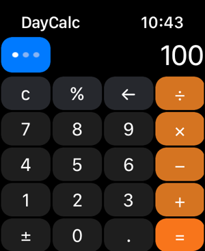 DayCalc Pro - Captură de ecran a calculatorului de note