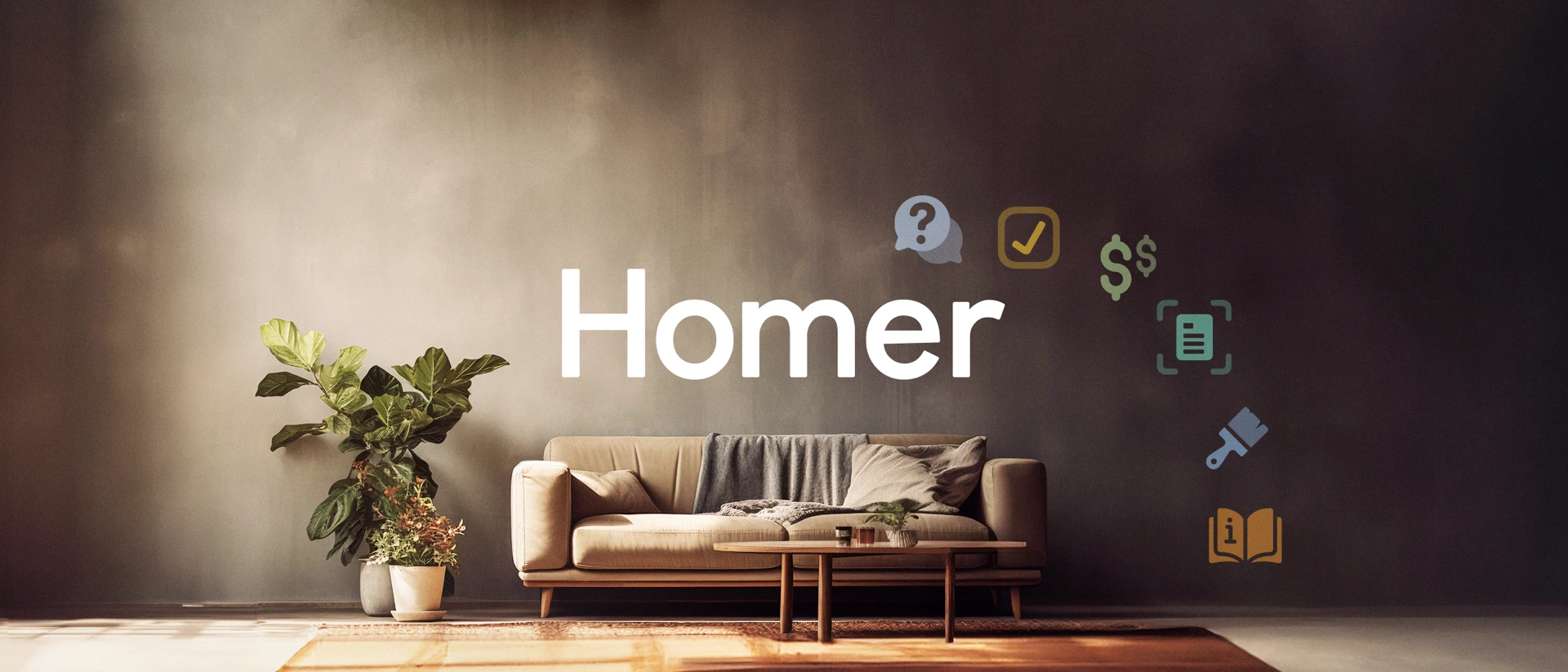 Homer: The Home Management App product page header
