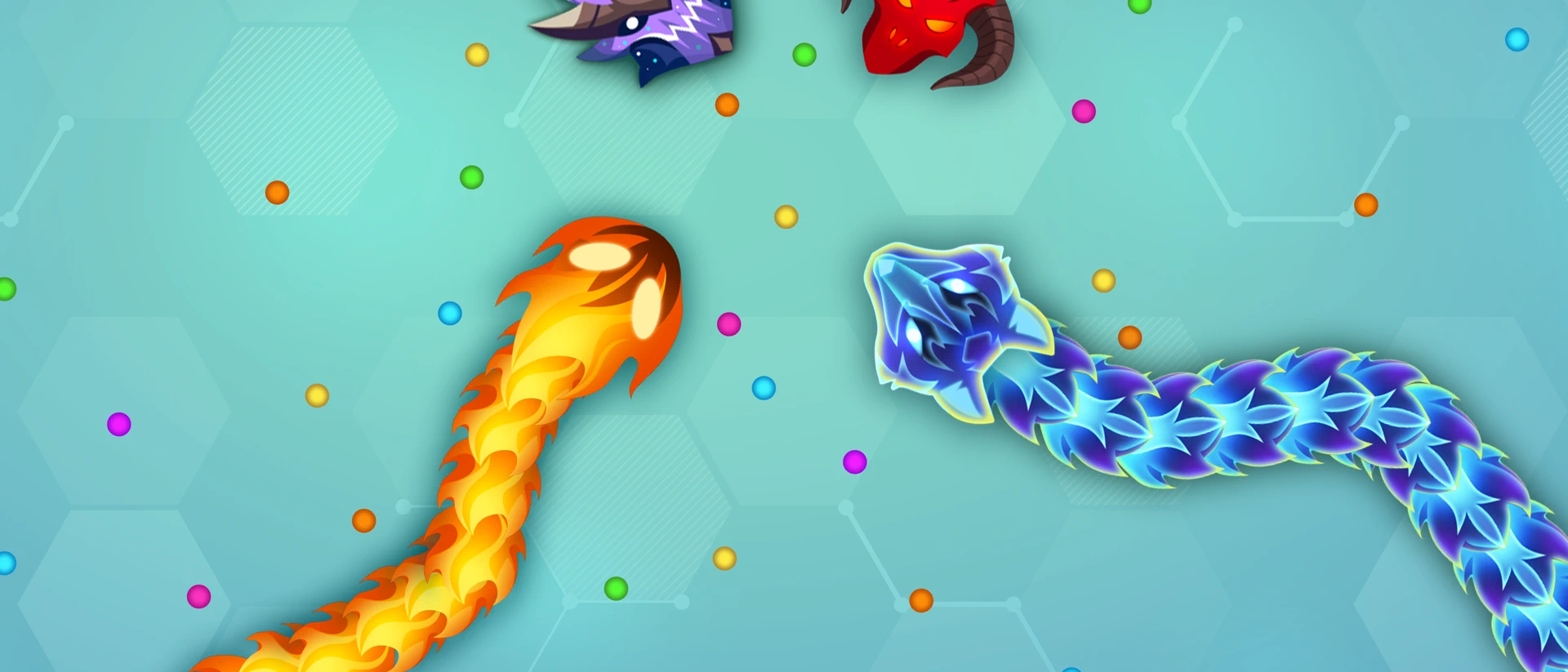 Snake.io+ App Store product page header