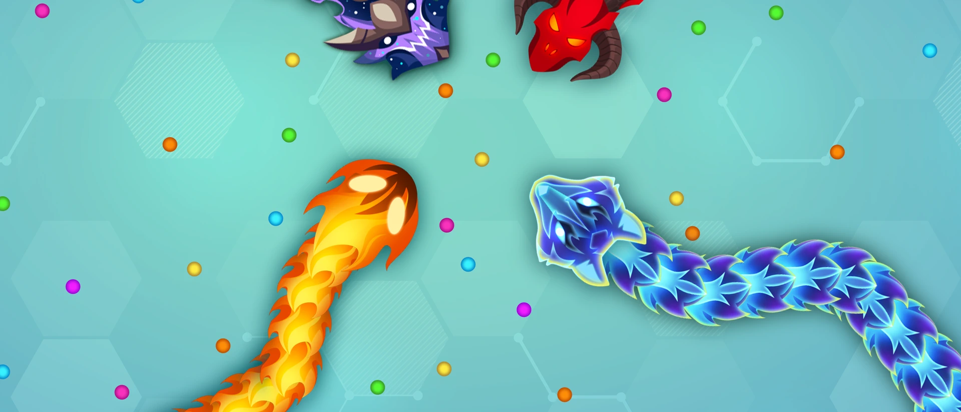Snake.io+ product page header