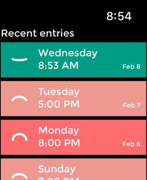 ‎Moodistory - Mood Tracker Screenshot