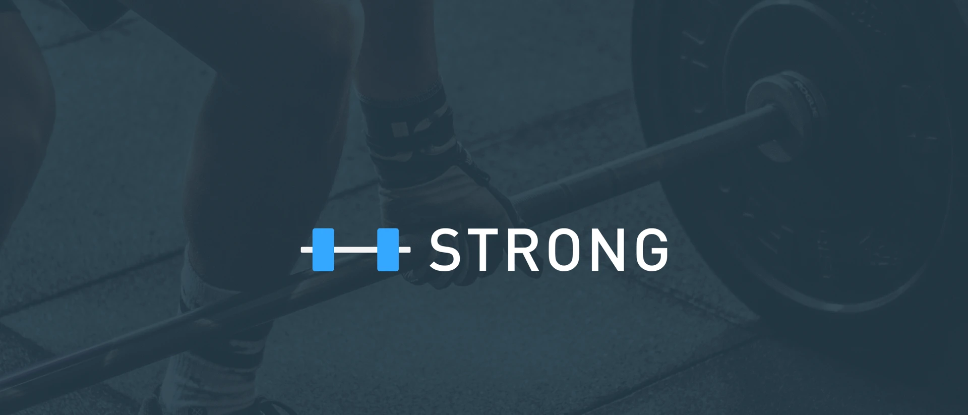 Strong Workout Tracker Gym Log product page header