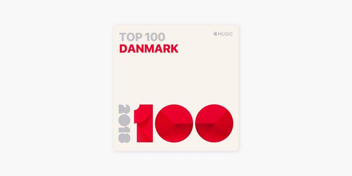 I mængde Igangværende punktum Top 100 sange 2018: Danmark på Apple Music