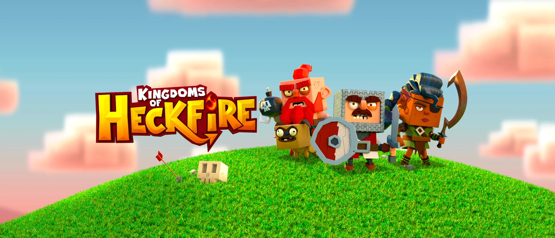 Kingdoms of HF - Dragon War product page header