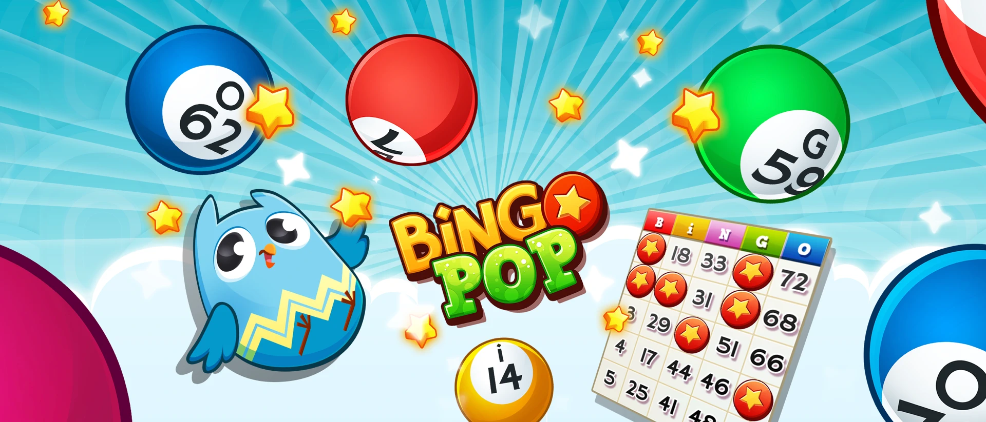 Bingo Pop: Play Online Games product page header