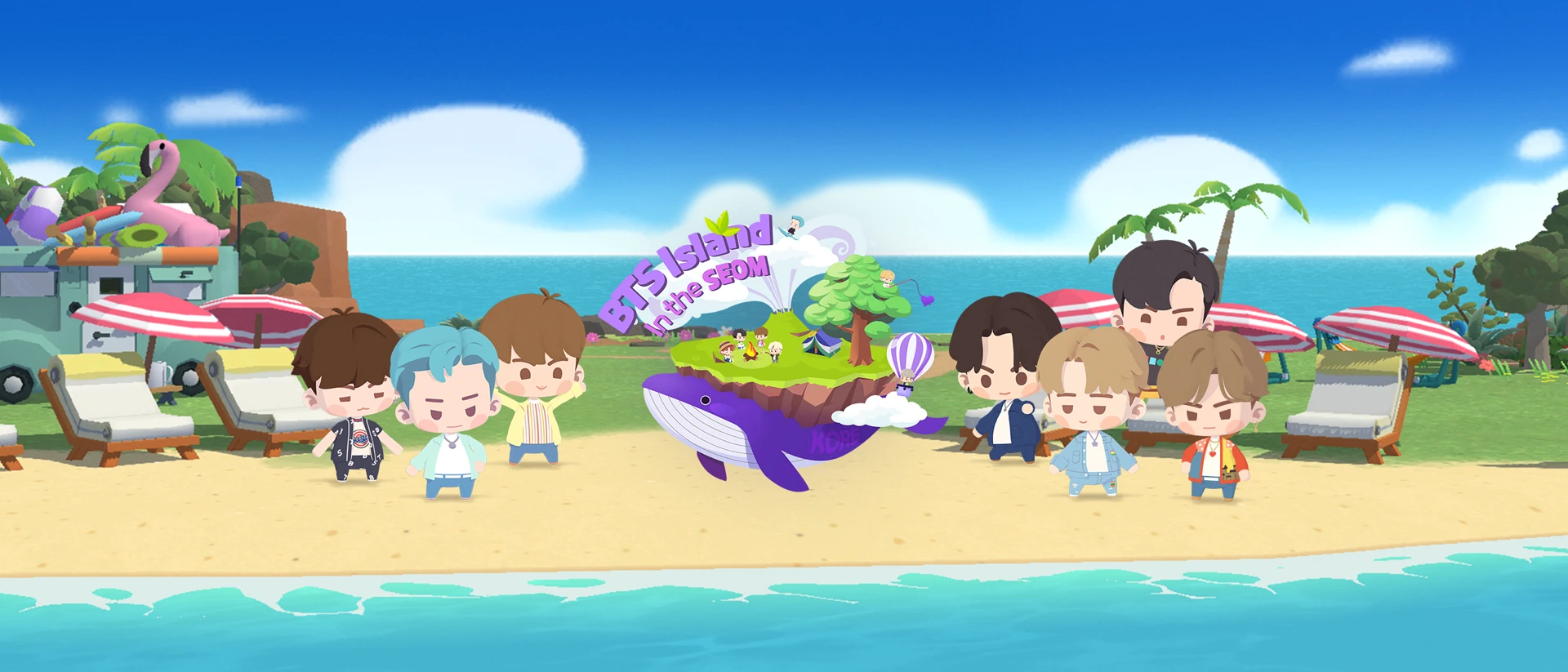 BTS Island: In the SEOM Puzzle product page header