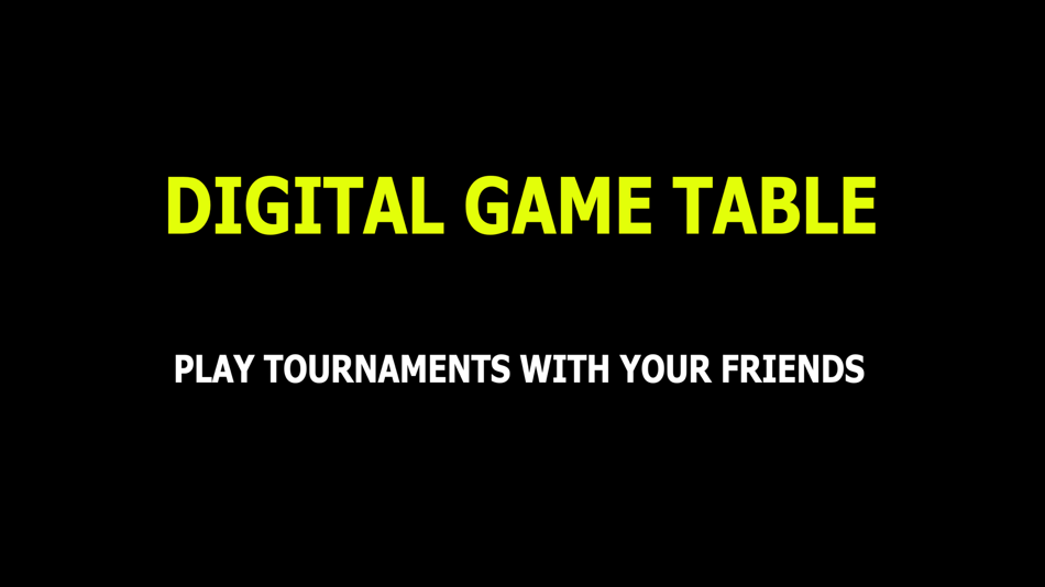 #2. Digital Game Table (iOS) By: Galshan Digital LLC