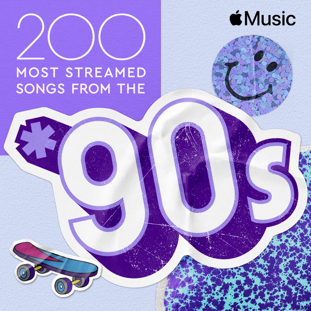 200 Most Streamed Songs from the '90s
