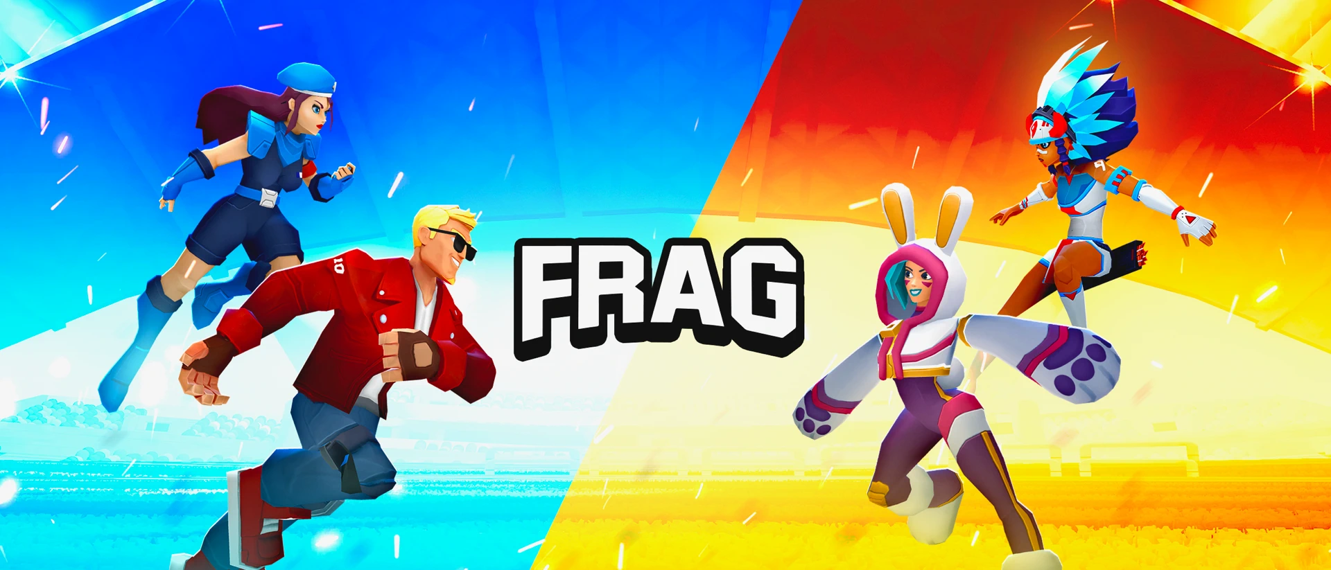 FRAG Pro Shooter product page header
