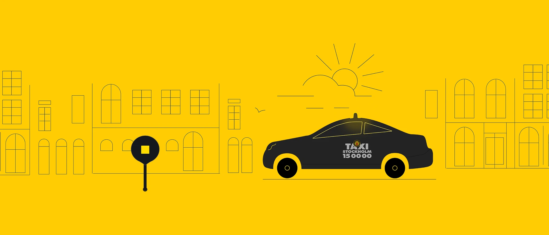 Taxi Sthlm product page header