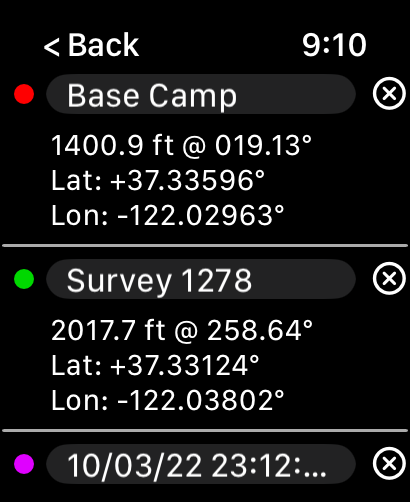Theodolite for Watch