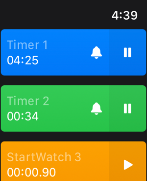 ‎StartWatch - Instant Timers Screenshot