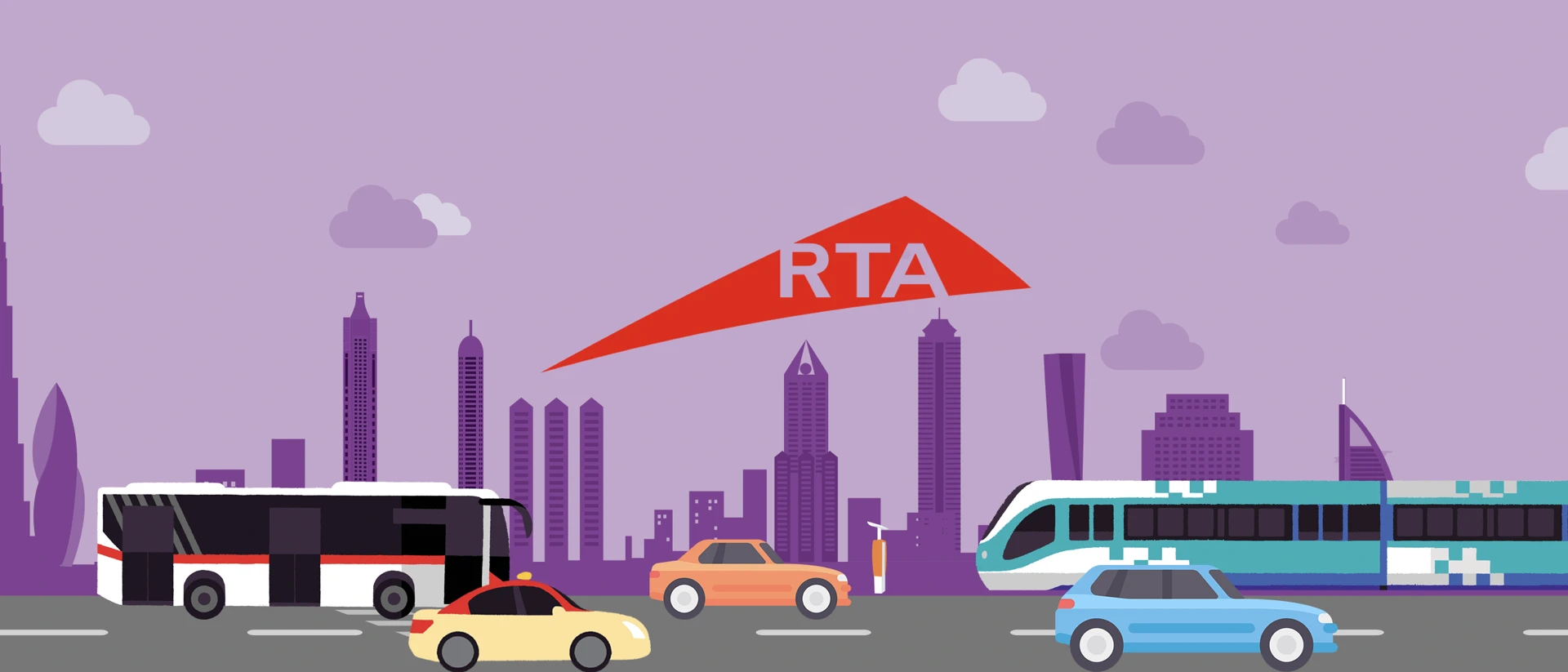 RTA Dubai product page header