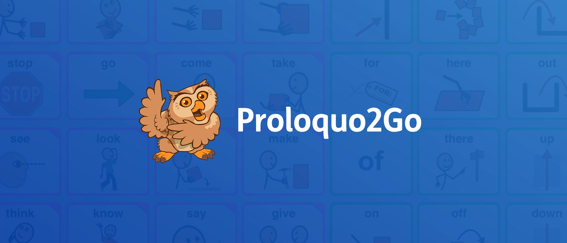 Proloquo2Go AAC product page header