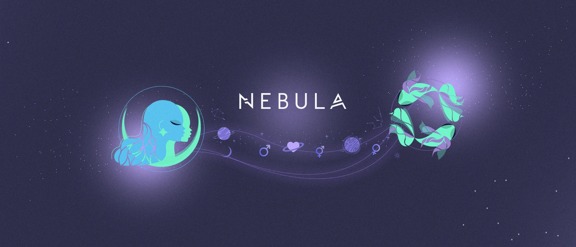 Nebula: Spiritual Guidance product page header