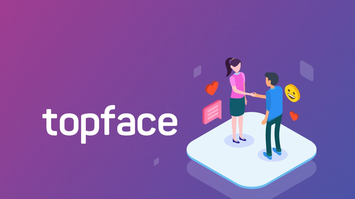 Topface: Meet with new people App Store product page header