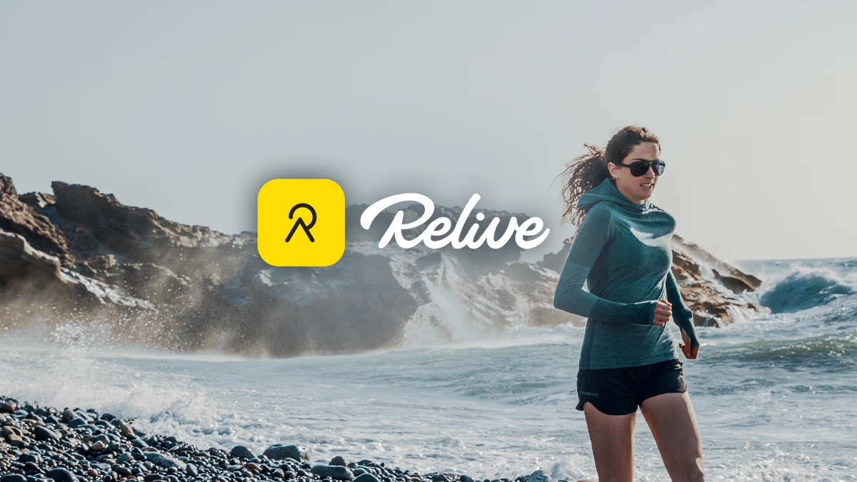 Relive: Hike & Ride Memories App Store product page header