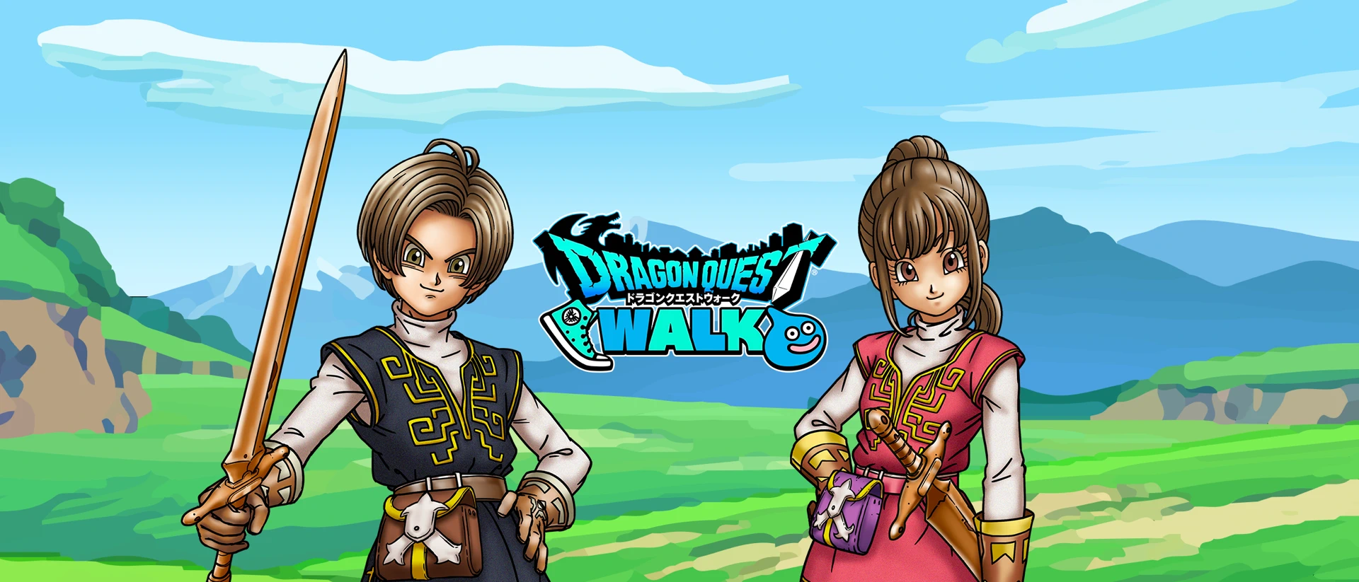 ドラゴンクエストウォーク 歩く楽しみが増える位置情報ゲーム product page header