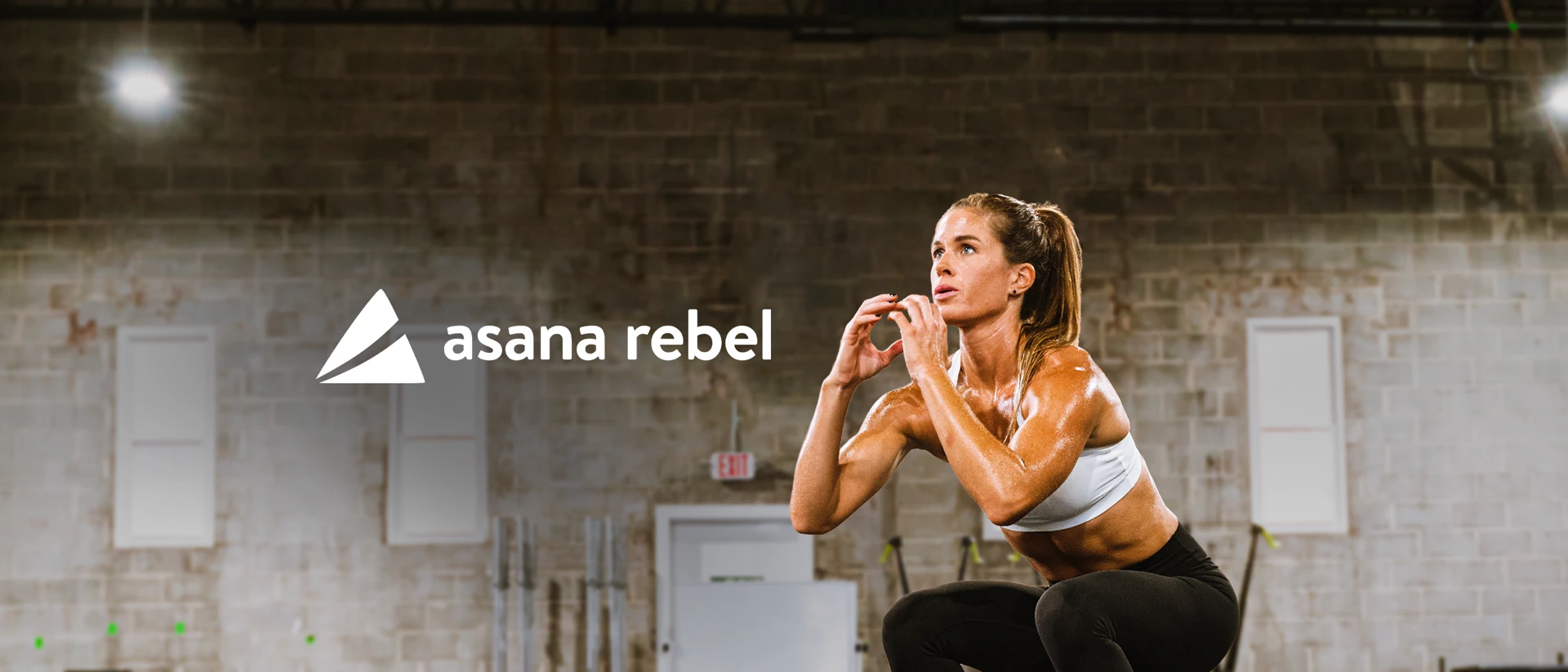 Asana Rebel: Get in Shape product page header