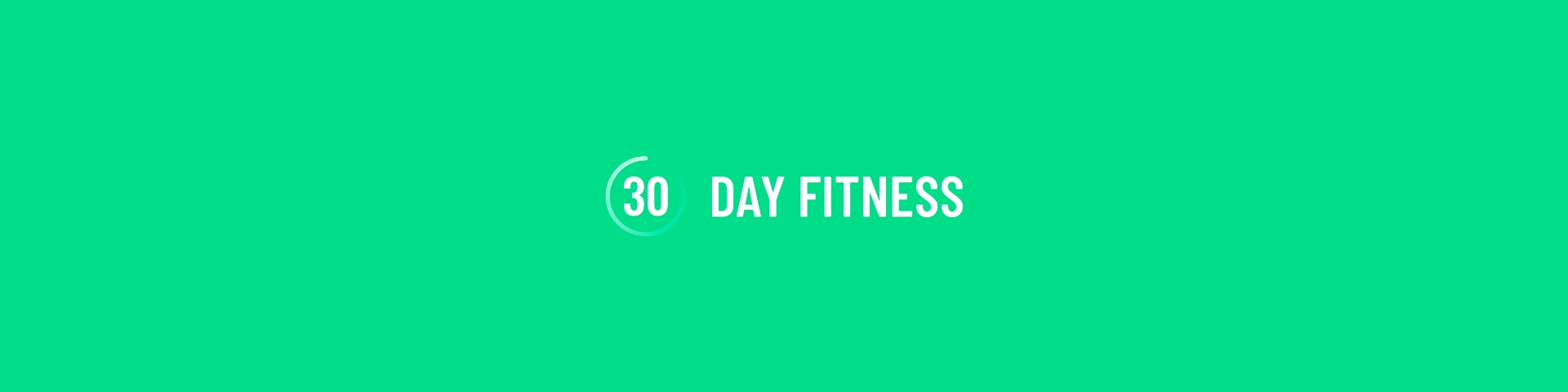 30 Day Fitness - Home Workout product page header