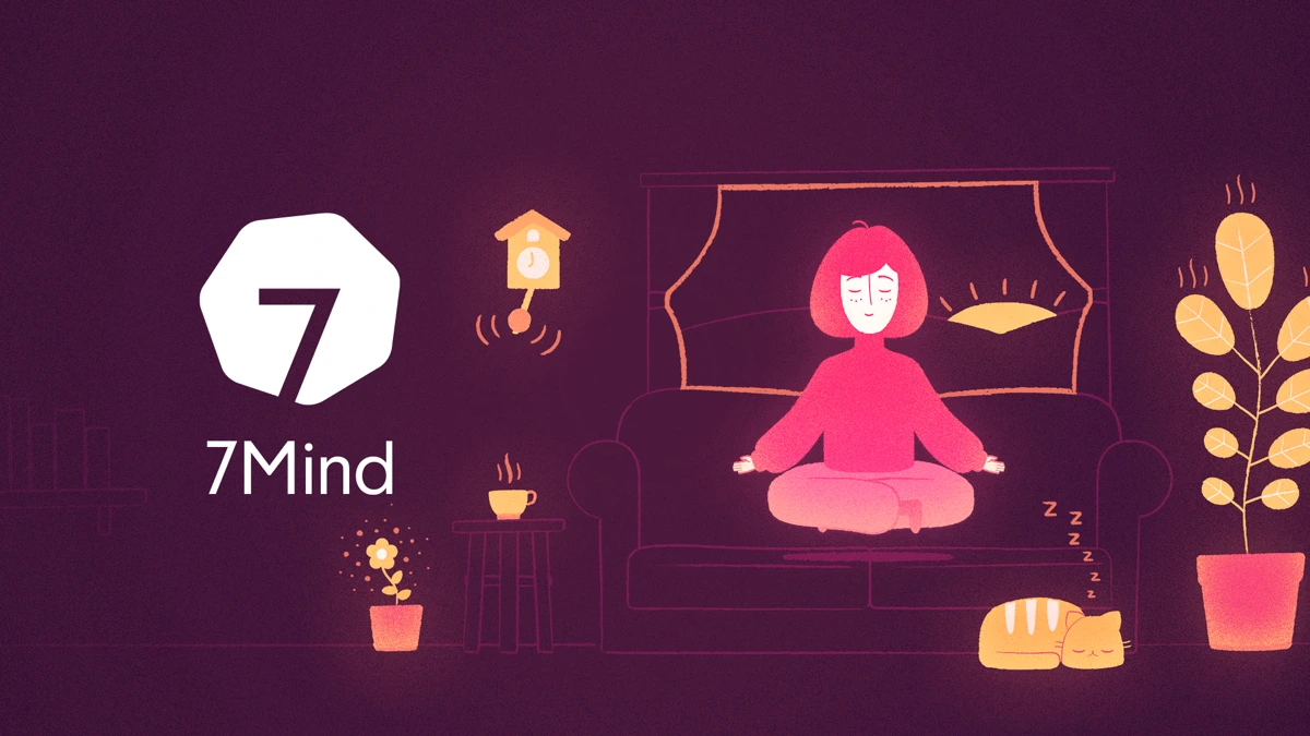 7Mind: Guided Meditation Coach App Store product page header