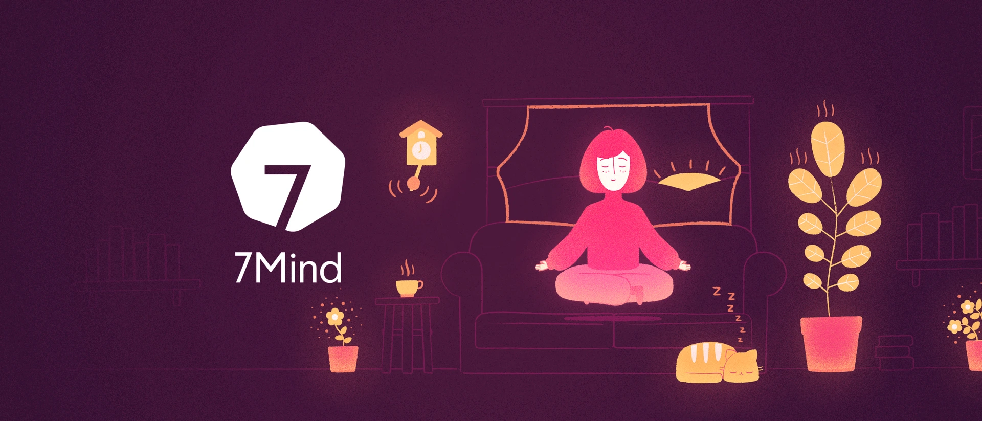 7Mind: Guided Meditation Coach product page header