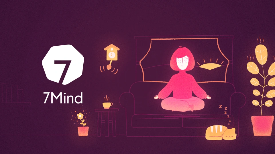 7Mind: Guided Meditation Coach App Store product page header