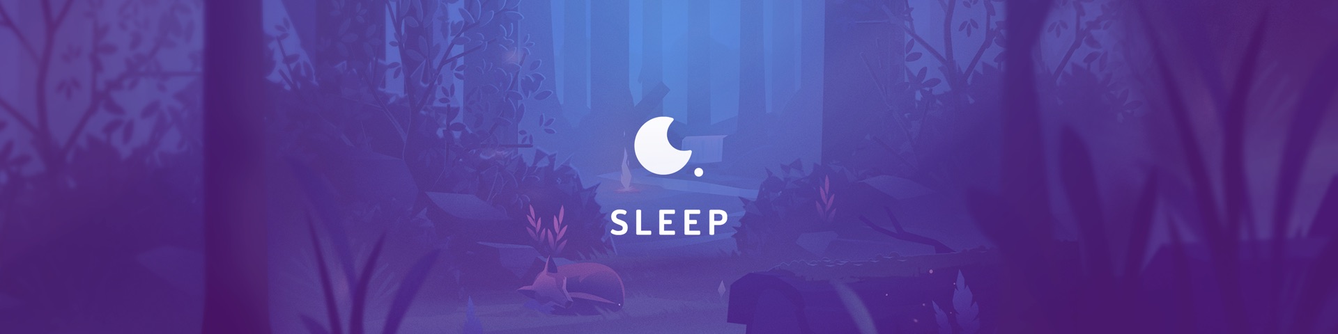 Sleep product page header