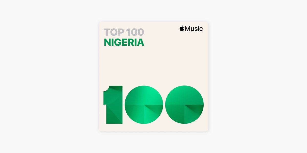 Apple Musicの「トップ100：ナイジェリア」
