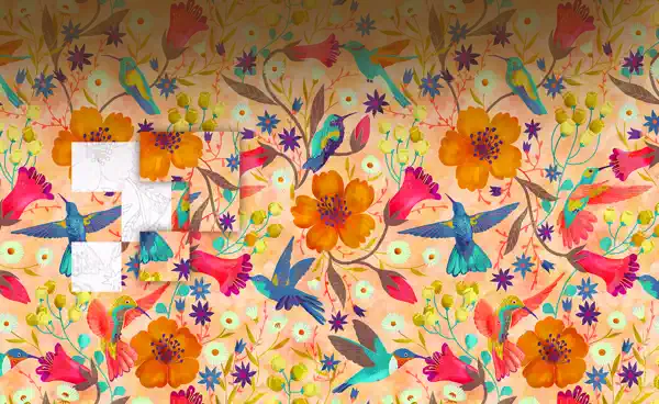 Make Colorful Matches in Patterned 