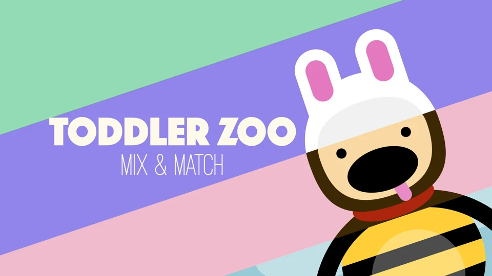 Toddler Zoo - Mix & Match App Store product page header