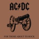 FOR THOSE ABOUT TO ROCK (WE SALUTE YOU) cover art