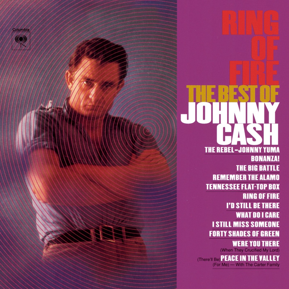 Ring Of Fire: The Best Of Johnny Cash by Johnny Cash album cover