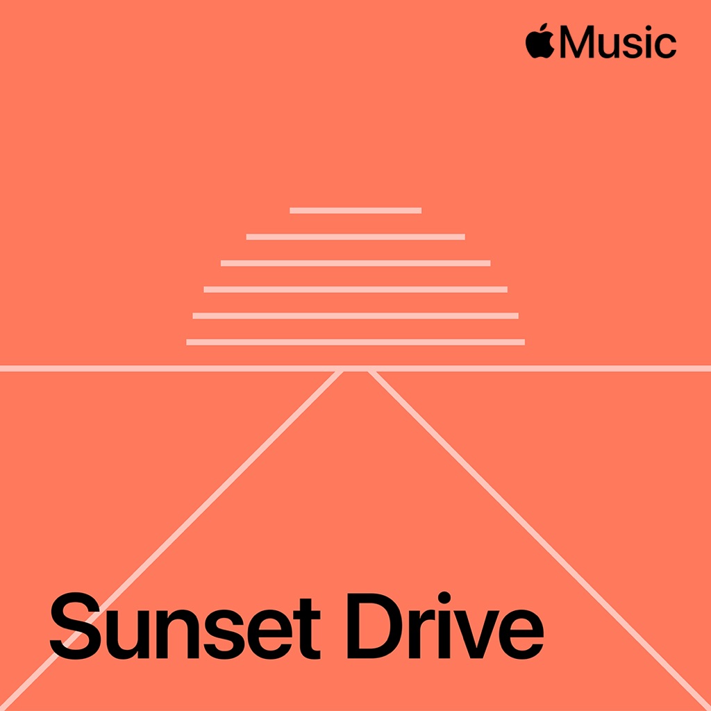 노을을 보며 즐기는 드라이브