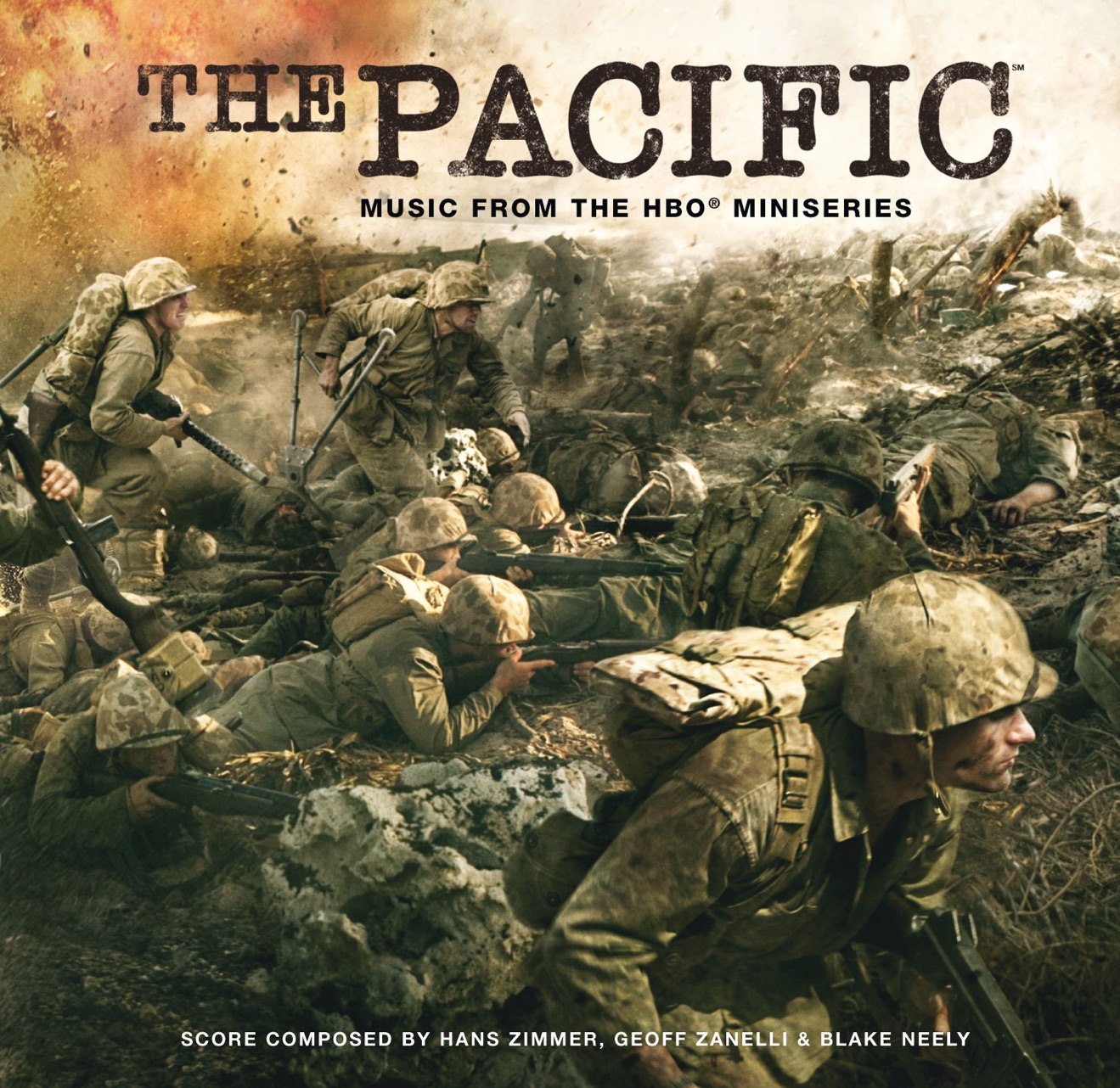 Blake Neely, Geoff Zanelli & Hans Zimmer – The Pacific (Music from the HBO Miniseries) (2010) [iTunes Match M4A]